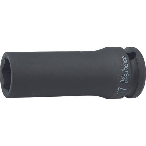 Ko-ken 14300A-7/16 1/2 Sq. Dr. Socket 7/16 6 point Length 80mm