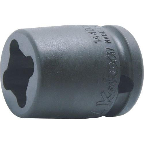 Ko-ken 14400-17WN 1/2 Sq. Dr. Socket 17mm 4 point Length 40mm