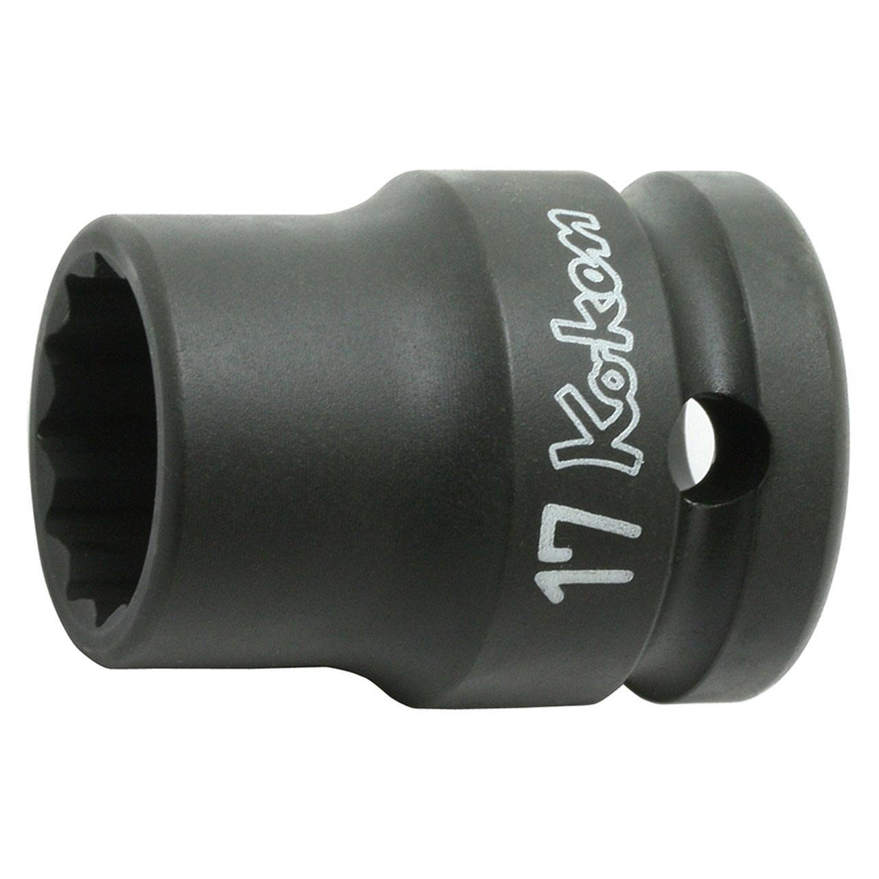 Ko-ken 14406A-5/16 1/2 Sq. Dr. Socket 5/16 12 point Length 38mm Thin walled