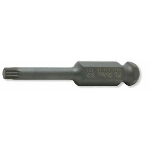 Ko-ken 183X.75-M5 7/16 Hex Dr. Bit XZN M5 Triple Square Length 75mm