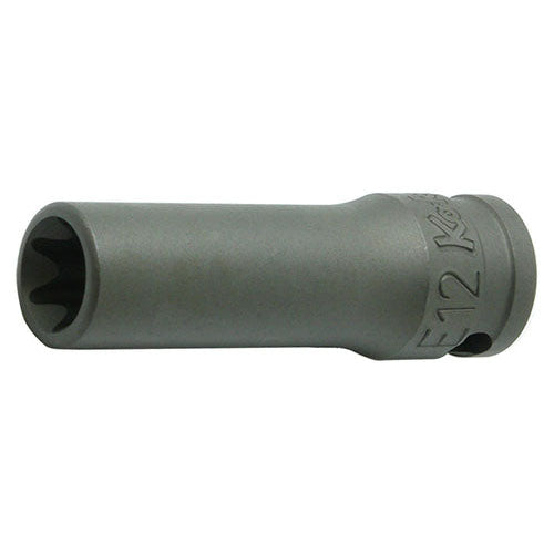 Ko-ken 23325-E6 3/8 Sq. Dr. Socket TORX E6 Length 55mm