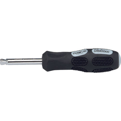 Ko-ken 2769NWF-150 1/4 Sq. Dr. Spinner Handle Wobble-Fix Length 150mm