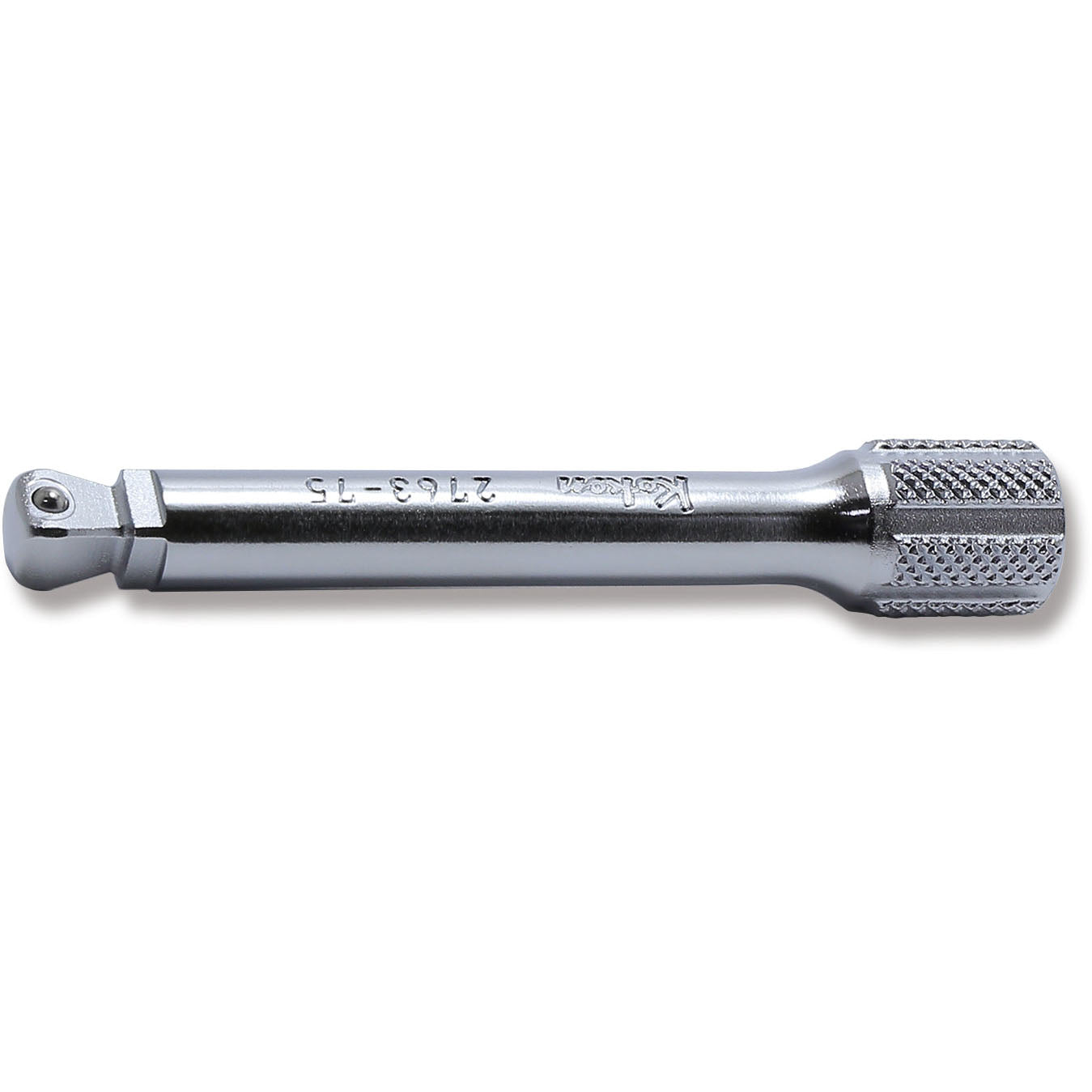 Ko-ken 2763-75 1/4 Sq. Dr. Wobble-Fix Extension Bar 1/4 Square Length 75mm