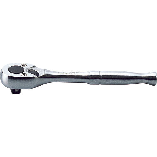 Ko-ken 2753P 1/4 Sq. Dr. Ratchet Handle 20 teeth Length 115mm Polished Handle