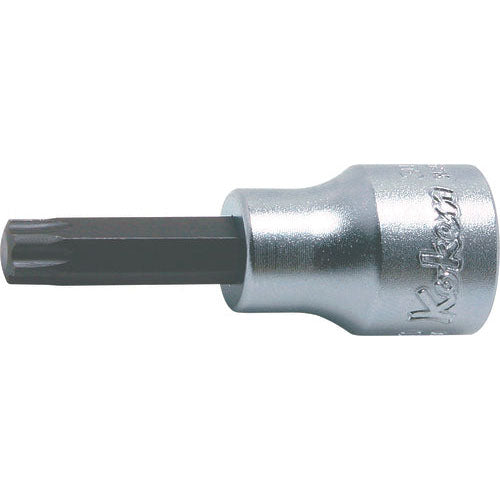 Ko-ken 3025.50-55IPR 3/8 Sq. Dr. Bit Socket TORXPLUS 55IPR Tamper Resistant Length 50mm