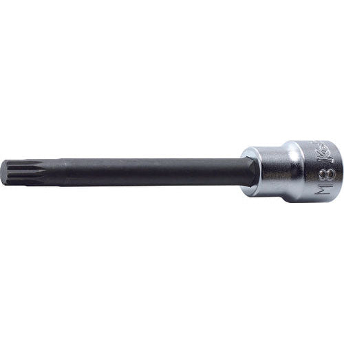 Ko-ken 3020.100-M4 3/8 Sq. Dr. Bit Socket XZN M4 Triple Square Length 100mm