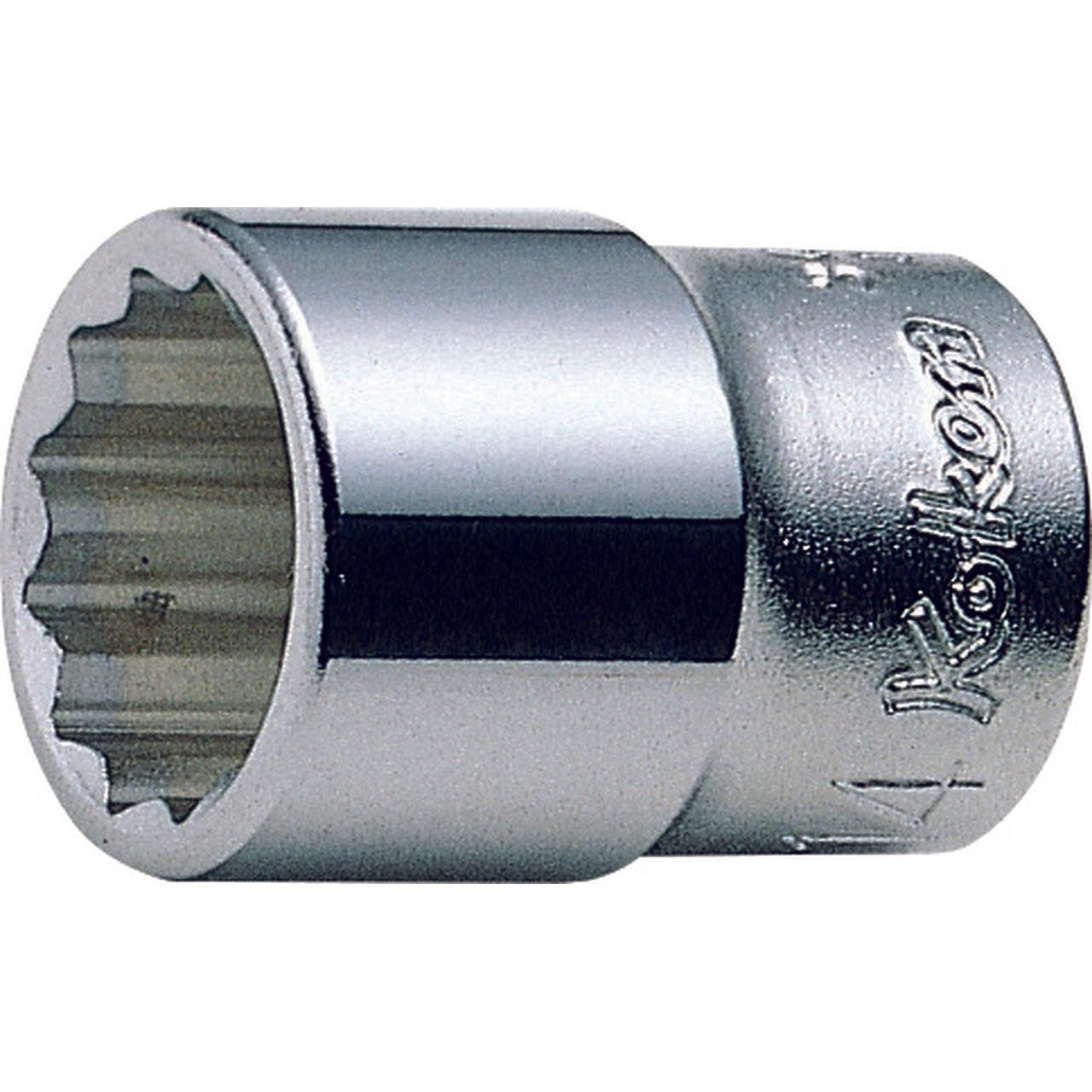 Ko-ken 3405M-18 3/8 Sq. Dr. Socket 18mm 12 point Length 30mm