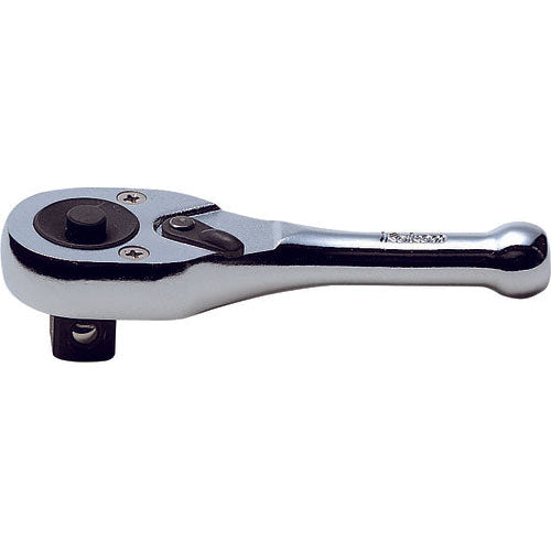 Ko-ken 3749SB-1/2 1/2 Sq. Dr. Ratchet Handle 24 teeth Short Length 110mm Push Button