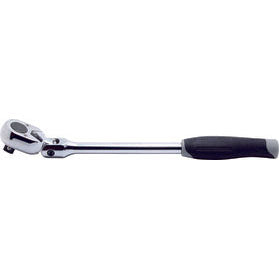 Ko-ken 4774J 1/2 Sq. Dr. Ratchet Handle 24 teeth Flexible Head Length 330mm Plastic Handle