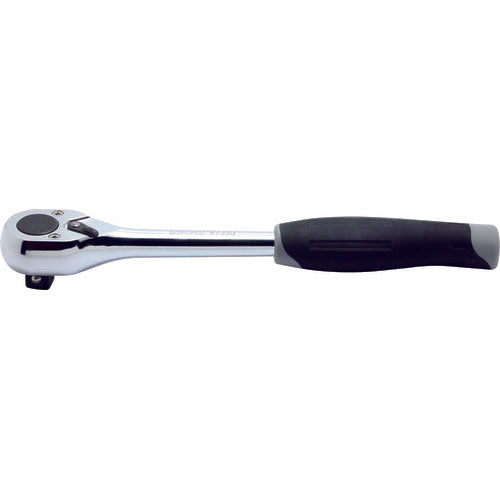 Ko-ken 4753J 1/2 Sq. Dr. Ratchet Handle 24 teeth Length 250mm Plastic Handle