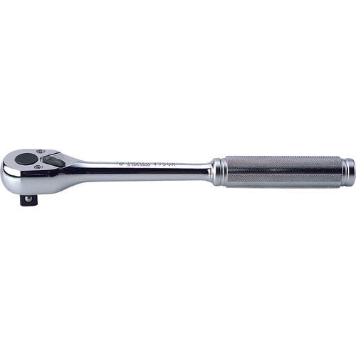 Ko-ken 4750NB 1/2 Sq. Dr. Ratchet Handle 30 teeth Length 250mm Push Button Metal Handle