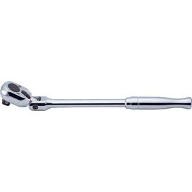 Ko-ken 4774PB 1/2 Sq. Dr. Ratchet Handle 24 teeth Flexible Head Length 330mm Push Button Polished Handle Sale