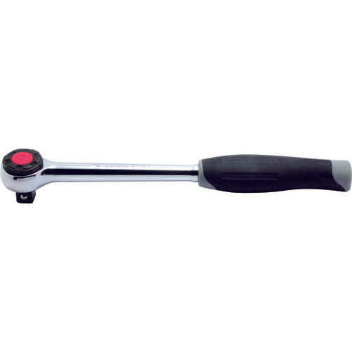 Ko-ken 4752J 1/2 Sq. Dr. Ratchet Handle 45 teeth Length 250mm Plastic Handle
