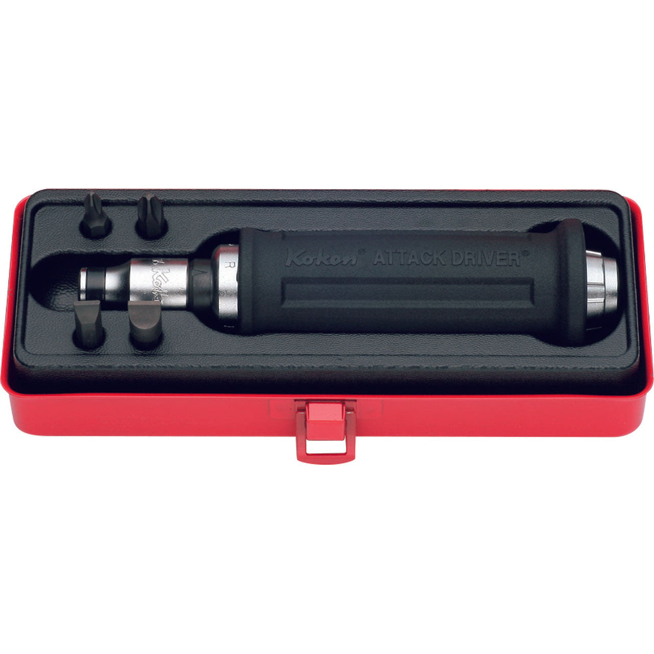 Ko-ken AG112A 1/2 Sq. Dr. Attack Driver Set Rubber Grip 6 pieces