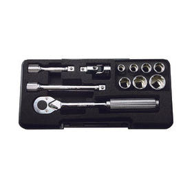 Ko-ken P3262M-6P 3/8 Sq. Dr. Socket set 6 point Plastic case 11 pieces
