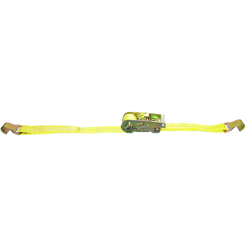 Lift-All SE8560501 Load Binder – 2" x 27 feet – Flat Hook Ratchet Buckle Style