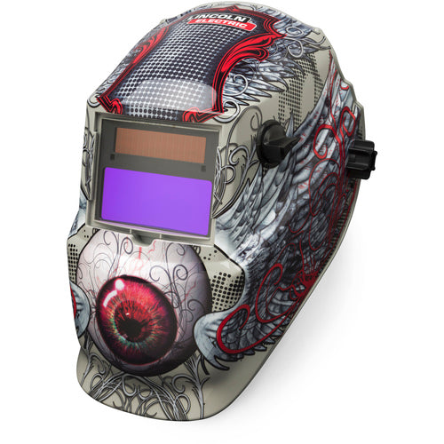 Lincoln Electric LE01K31901 Bloodshot 600S Variable Shade 7-13 ADF Helmet