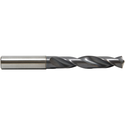 M A Ford AX2921637 1/4″ Dia. × 8 mm Shank × 53 mm Flute Length × 91 mm OAL, 5xD, 140°, AlTiN, 2 Flute, Common Shank Solid Carbide Drill