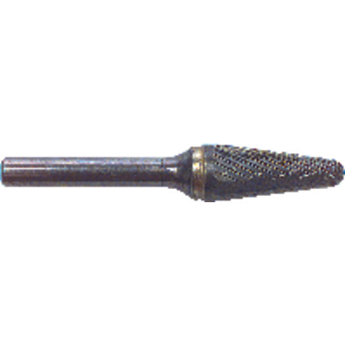 M A Ford FP6048375027 3/8 EdgeHog Conical Radius End Carbide Bur SL-3 Standard Alt Diamond (Double)