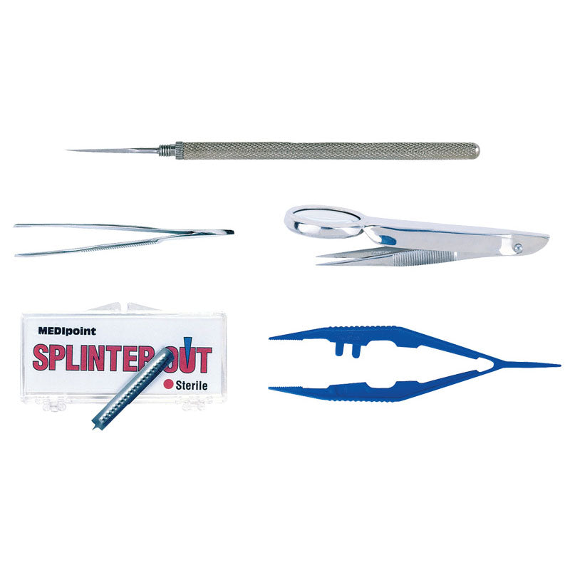 Medi First KB7877233 Tweezers, Disposable – Bag of 100 pc.