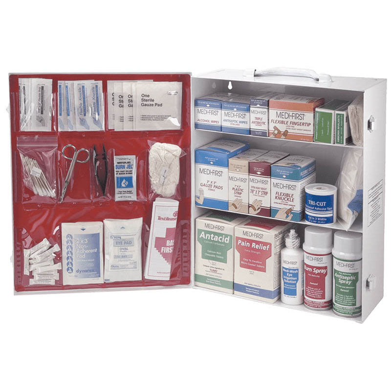 Medi First KB78745M1 FIRST AID KIT 3-SHELF IND