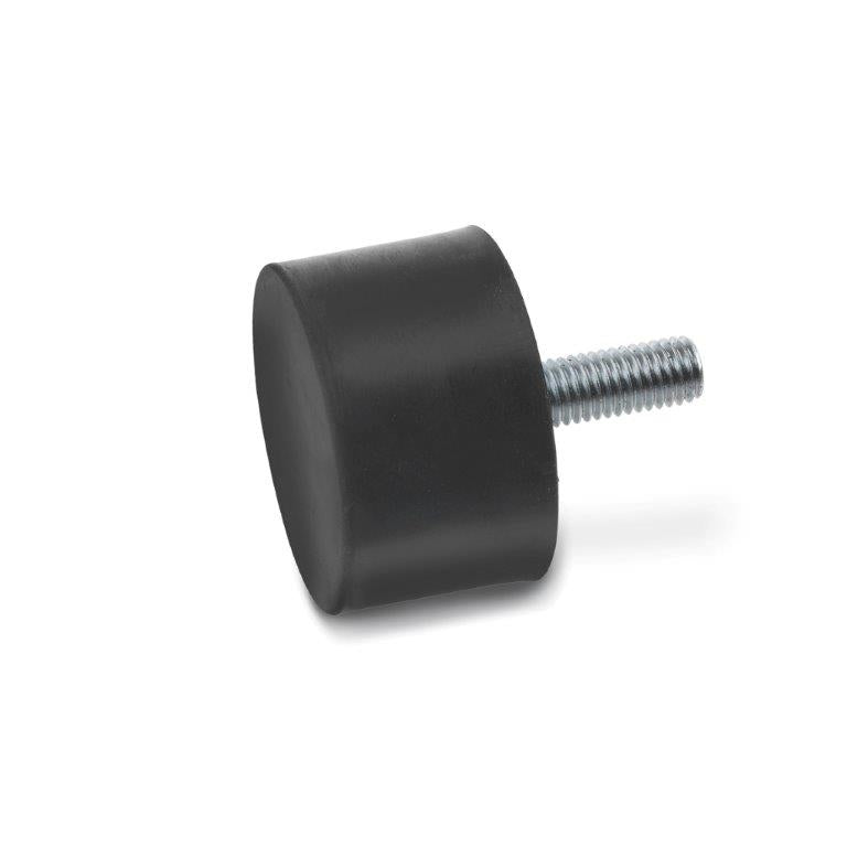 JW WINCO GN352-20-30-M6-S-55 RUBBER BUMPER THREADED STUD