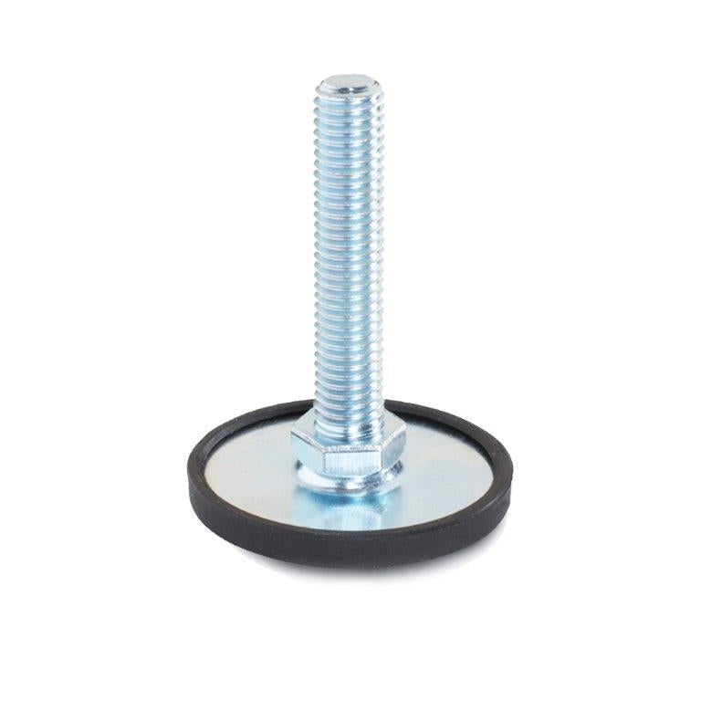 JW WINCO GN40-60-3/8X16-75-A1-S GN 40 Leveling Feet Steel, Tapped Socket or Threaded Stud Type