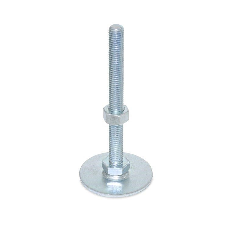 JW WINCO GN40-80-M20-200-A0-UK GN 40 Leveling Feet Steel, Tapped Socket or Threaded Stud Type