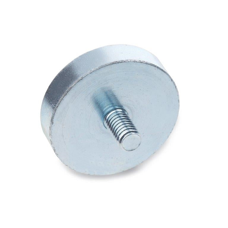 JW WINCO GN50.3-HF-10-M3 RETAINING MAGNET W/ THREADED STUD TYPE HF
