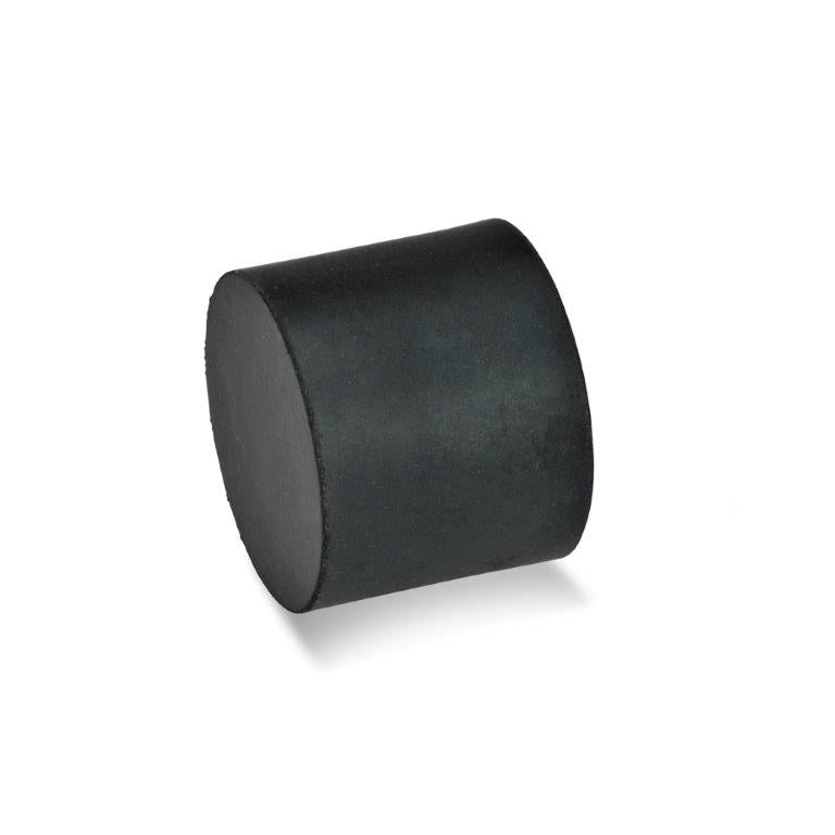 JW WINCO GN452-40-20-M8-E-55 RUBBER BUMPER STAINLESS, TAPPED