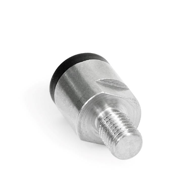 JW WINCO GN52.5-ND-13-M6 RETAINING MAGNET ROD SHAPED, THREADED STUD, RUBBER JACKET