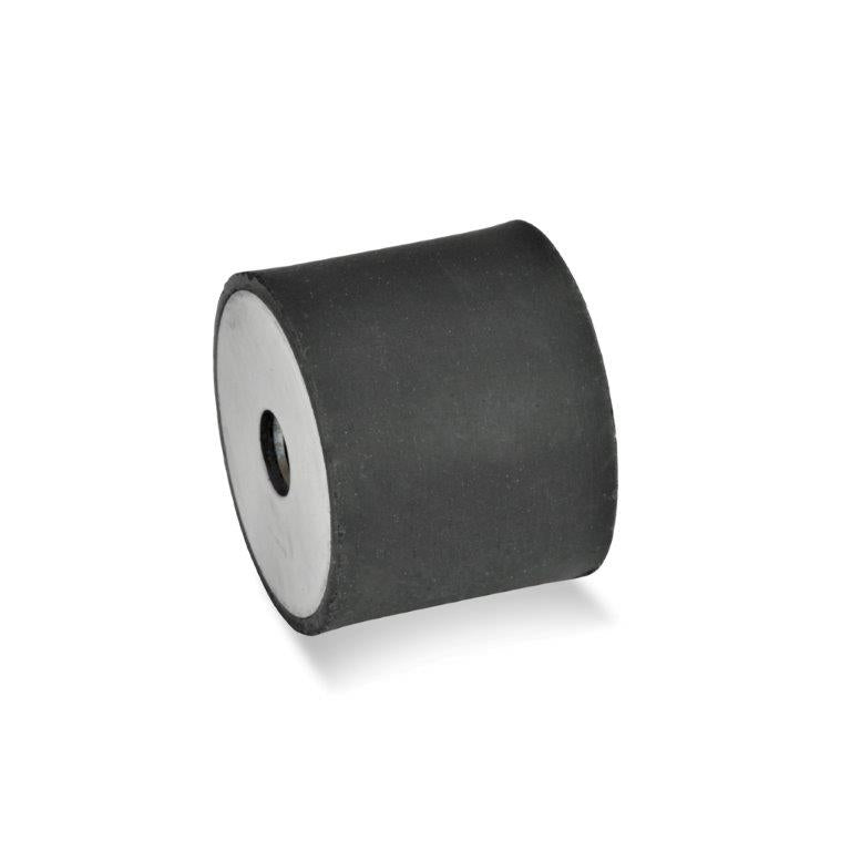 JW WINCO GN451-50-30-M10-EE-55 RUBBER BUMPER STAINLESS, INTERNAL THREADS