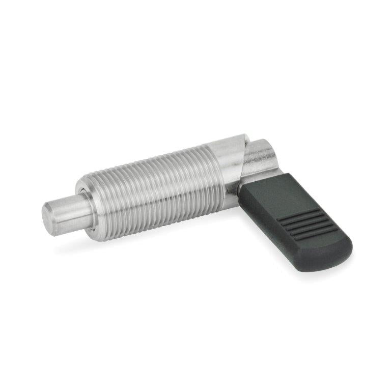 JW WINCO GN612-12-M20X1.5-BK-NI INDEXING PLUNGER – 612-12-M20X1.5-BK-NI