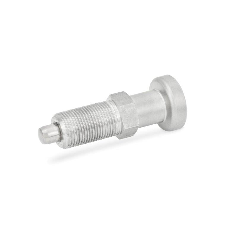 JW WINCO GN617-5-M10X1-AN-NI INDEXING PLUNGER – 617-5-M10X1-AN-NI