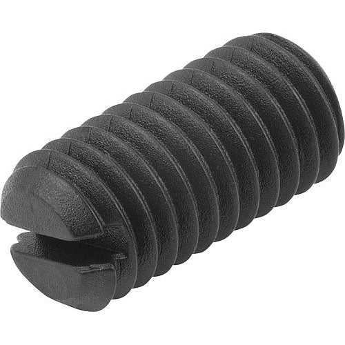 KIPP K0312.06 SPRING PLUNGER SPRING FORCE D=M06 L=14, PLASTIC, COMP:BALL STAINLESS STEEL Discount