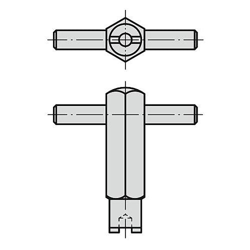 KIPP K0317.903 ASSEMBLY KEY, D=M03, PU=1