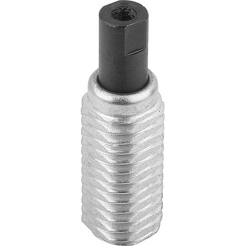 KIPP K0373.1206003 SPRING PUSH-PULL PLUNGER SPRING FORCE, D=M12, L=11, H=3, STEEL, COMP:STEEL Sale