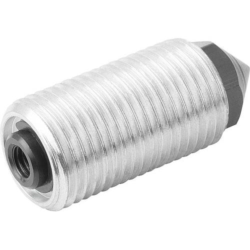 KIPP K0977.3120 SPRING PUSH-PULL PLUNGER SPRING FORCE, WITH ROTATION LOCK D=M20X1,5 L=34, FORM:K, STEEL, COMP:PIN STEEL Online Hot Sale