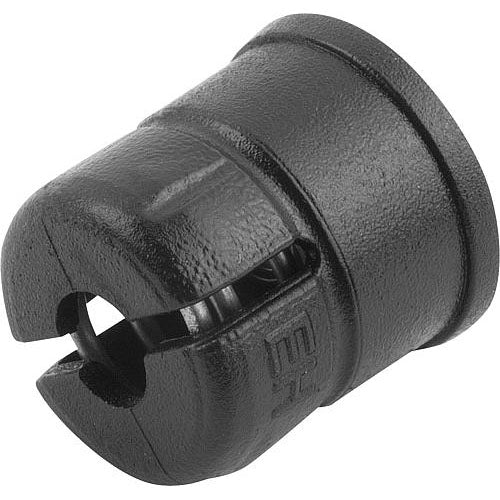 KIPP K1171.06 SPRING PLUNGER SPRING FORCE, SMOOTH VERSION, D=6 L=7, PLASTIC, COMP:STAINLESS STEEL