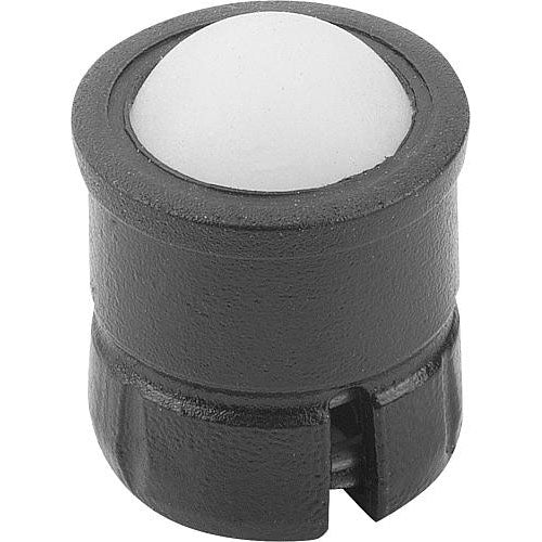KIPP K1171.210 SPRING PLUNGER SPRING FORCE, SMOOTH VERSION, D=10 L=13,5, PLASTIC, COMP:POM, PU=50 Online now