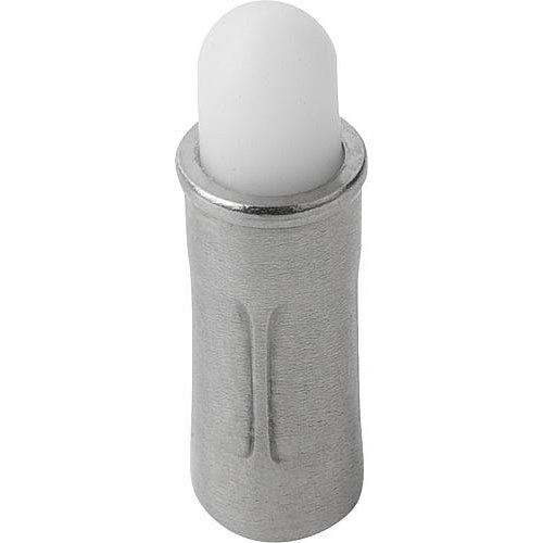 KIPP K1172.210 SPRING PLUNGER SPRING FORCE, SMOOTH VERSION, D=10 L=26, STAINLESS STEEL, COMP:POM