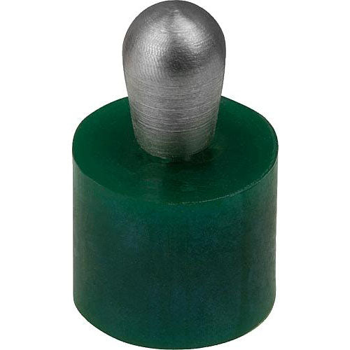KIPP K1733.311016 LATERAL SPRING PLUNGER INTENSIFIED SPRING FORCE D=16, D2=15,9, L1=16,6, PLASTIC GREEN, COMP:STAINLESS STEEL, Supply