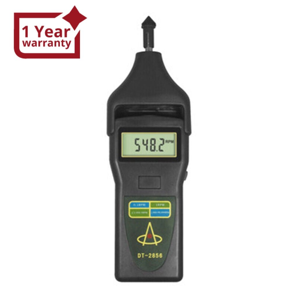 DT-2856 Digital Tachometer Photo Contact Laser Tach RPM 0.5~19,999r/min Hot on Sale