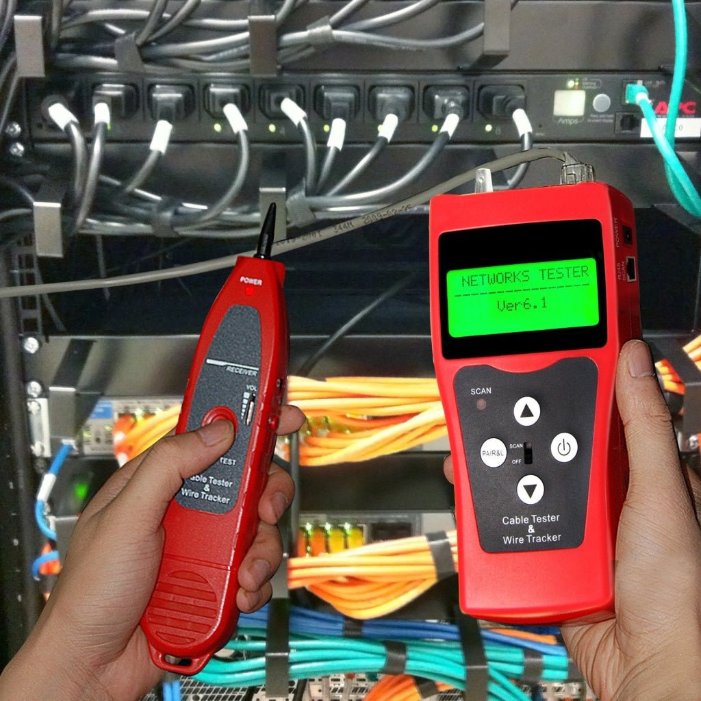 N03NF-388 Multipurpose Network LAN Cable Tester w/ 8 far-end test jacks Online Hot Sale
