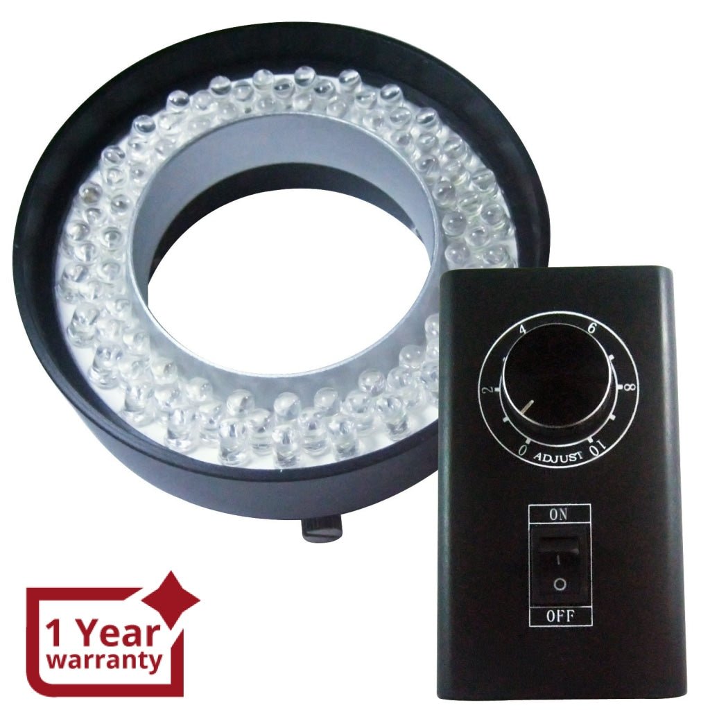 KD-200 80 LED Camera Microscope Ring Light CE (warm white 70mm max dia)