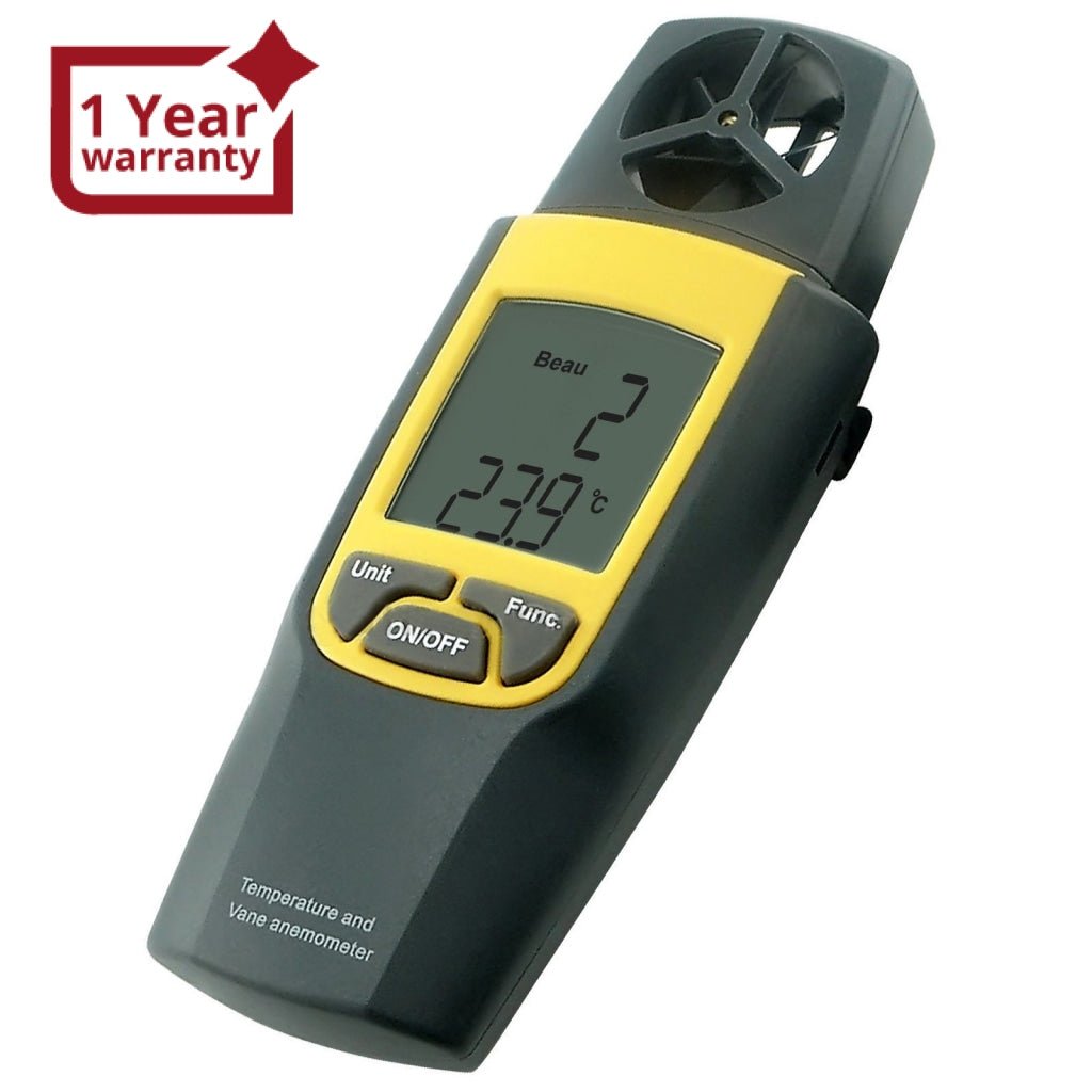 VA-8020 Anemometer Thermometer, Air Speed Temperature °C / °F HVAC Dual Meter Tester, 80~4000fpm (0.4~20m/s), -10~50°C (14~122°F)