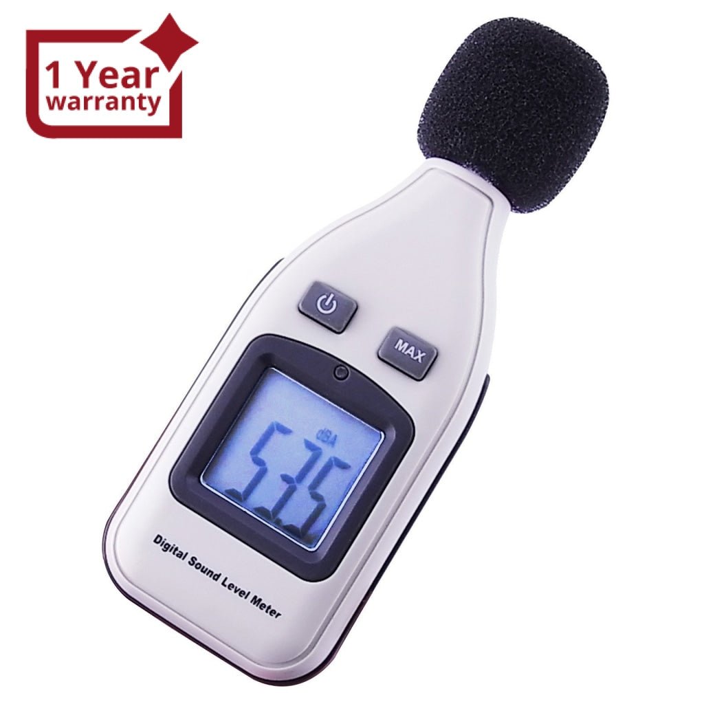 SL-1351 Digital LCD Monitor Sound Noise Level Meter 30~130dBA Decibel Online