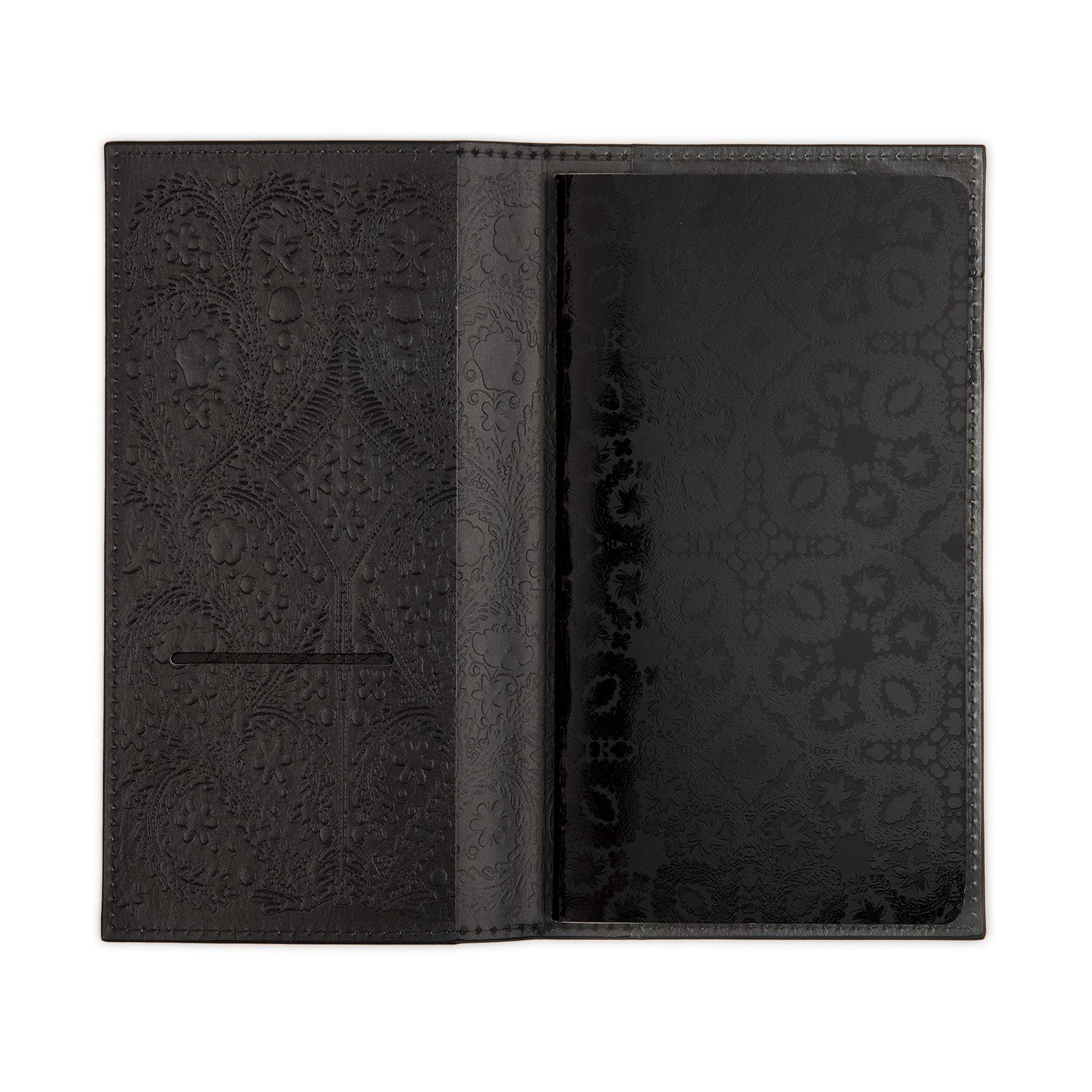 Christian Lacroix Heritage Collection Black Paseo Embossed Travel Journal