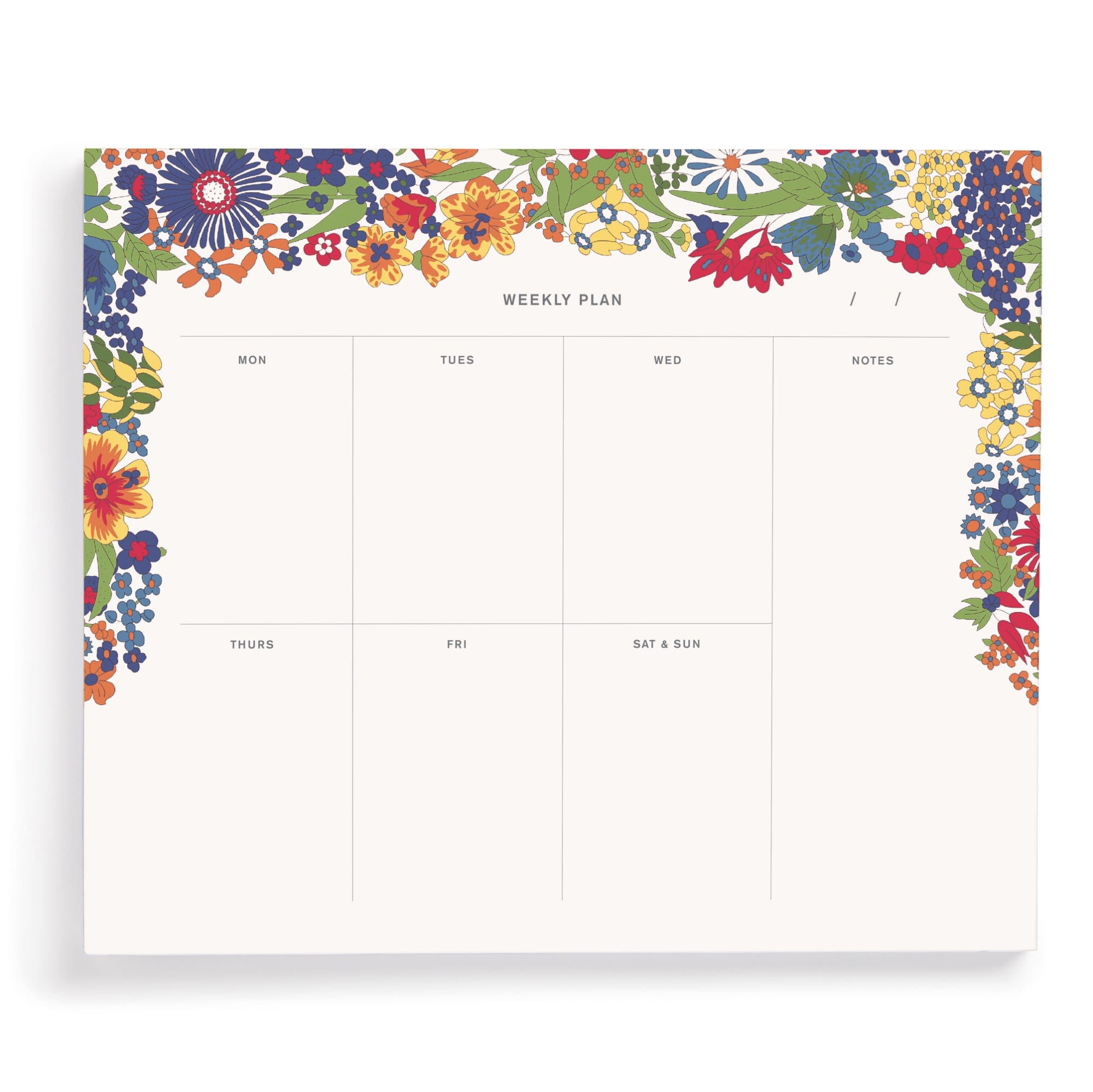 Liberty Margaret Annie Weekly Notepad Sale