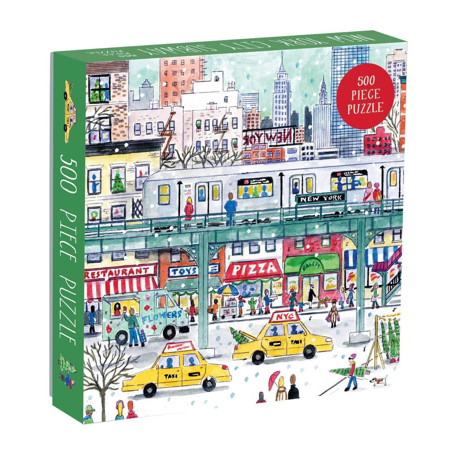 Michael Storrings New York City Subway 500 Piece Jigsaw Puzzle Fashion